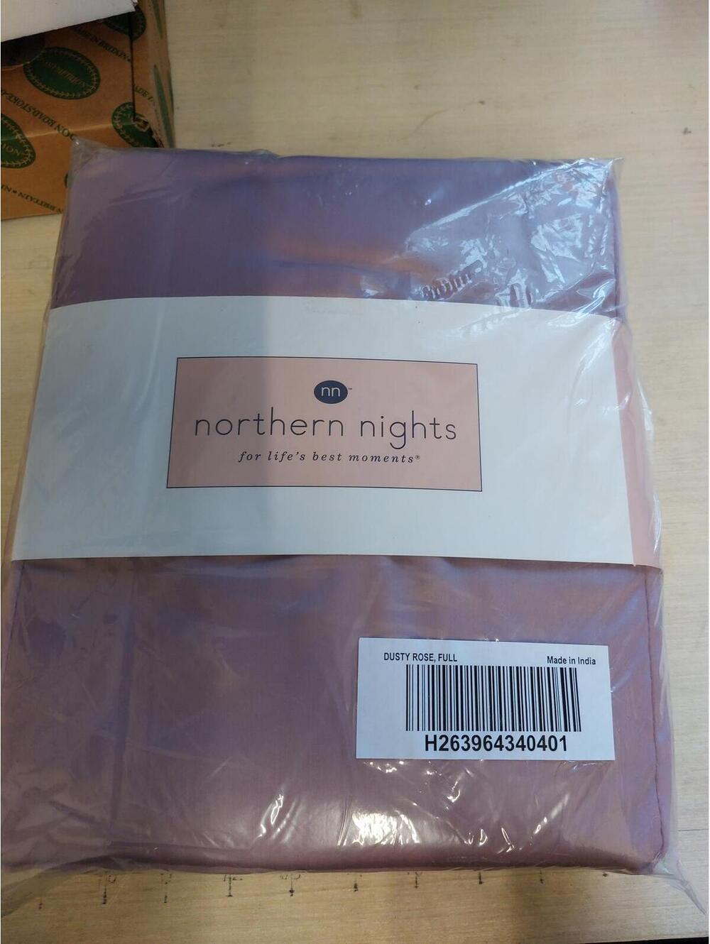 Northern Nights Dusty Rose Full Bed sheet set